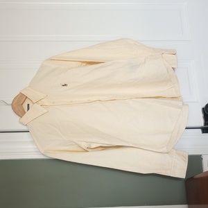 Vintage Ralph Lauren yellow striped Oxford classic fit